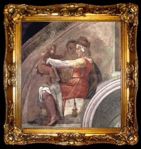framed  Michelangelo Buonarroti Eleazar, ta009-2